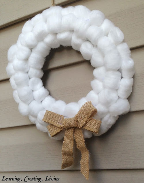 wreathcottonball Prudent Penny Pincher