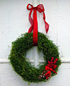 Christmas Moss Wreath