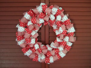 Christmas Ribbon Wreath