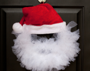 Santa Wreath