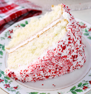Holiday Peppermint Cake