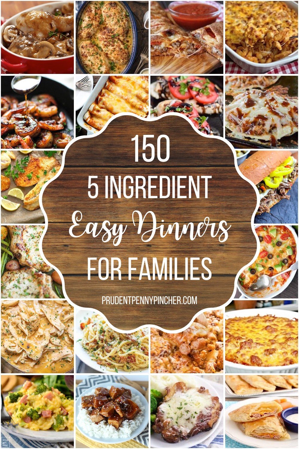 5 ingredient easy dinners for families