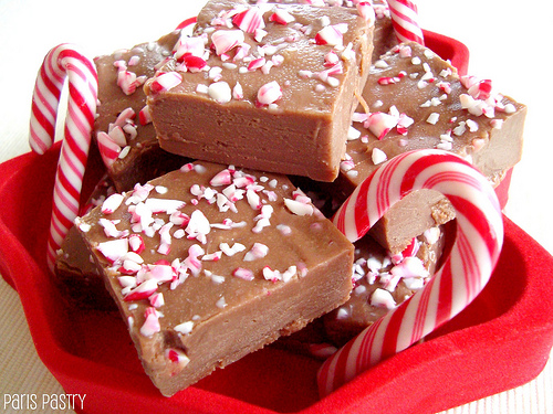 Peppermint Mocha Fudge