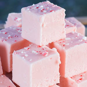 Candy Cane Fudge