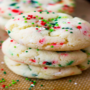 Confetti Cake Batter Cookies