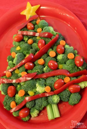 Christmas Tree Veggie Tray