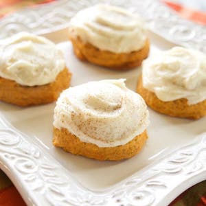 Melt In Your Mouth Pumpkin Cookies