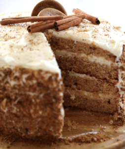 Gingersnap Spice Cake