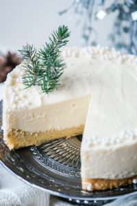 White Christmas Truffle Cake Christmas Dessert