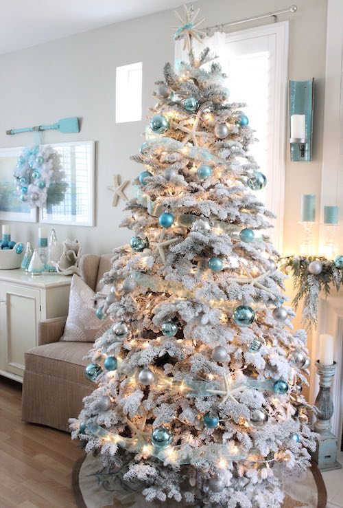 50 DIY Coastal Christmas Decorations - Prudent Penny Pincher
