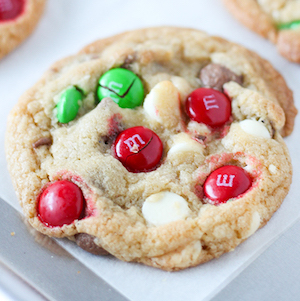 M&M'S Best Christmas Cookies