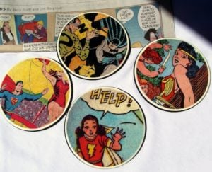 mod-podge-comic-book-coasters
