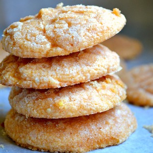 Soft Batch Pumpkin Sugar Cookies