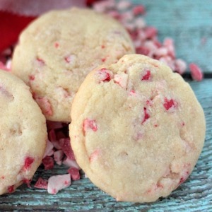 Peppermint Crunch Sugar Cookies