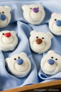 Polar Bear Cookie Christmas Desserts 