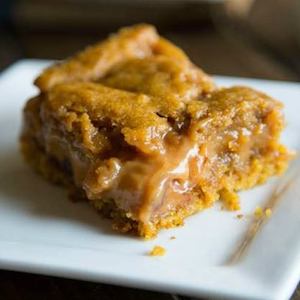 Caramel Pumpkin Layer Bars