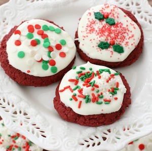 best Red Velvet Christmas Cookies