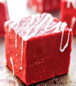 Easy Red Velvet Fudge