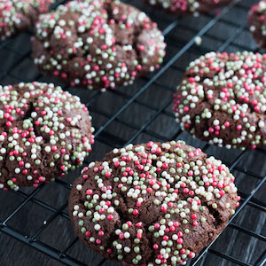 Chocolate Crinkle Cookies