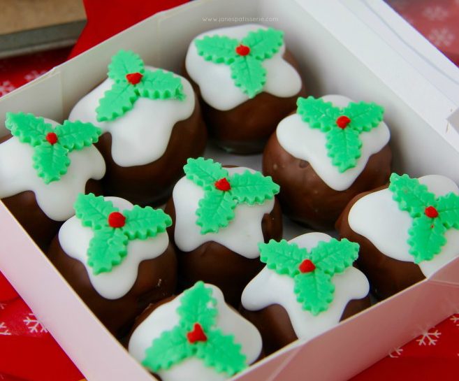 Christmas Pudding Chocolate Truffles