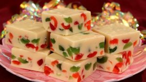 Christmas Fruit Fudge