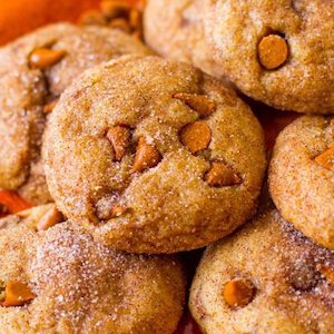 Cinnamon Chip Pumpkin Cookies