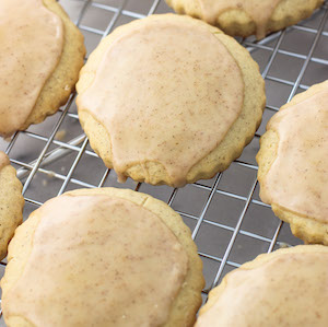 Cinnamon Maple Sugar Cookies