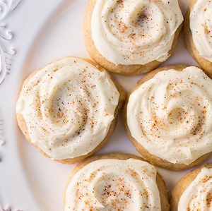 Melt-In-Your-Mouth Eggnog Cookies