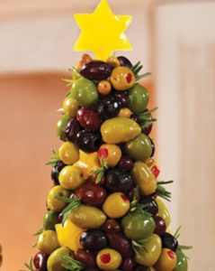 Olive Appetizer Christmas Tree