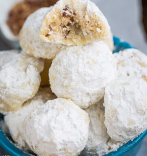 Pecan Snowball Cookies