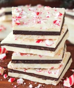 Easy Peppermint Candy Cane Bark