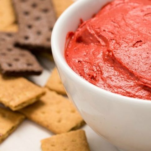 Red Velvet Cake Batter Dip