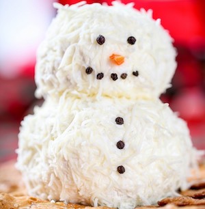 Ranch Snowman Cheeseball