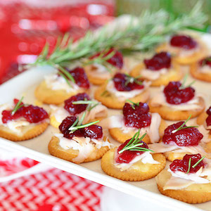 Turkey Cranberry Toppers