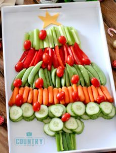 Christmas Tree Veggie Tray