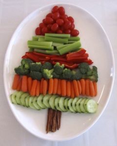 Christmas Tree Veggie Tray