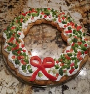 Christmas Wreath Appetizer