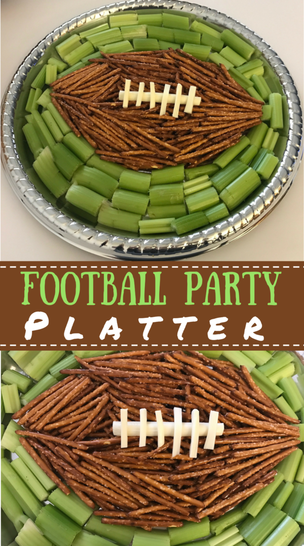 football party platter