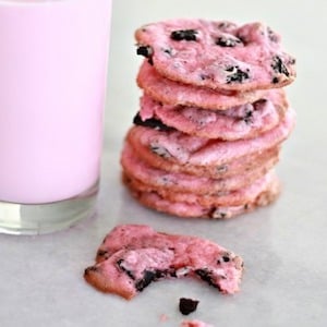 valentine Oreo Cheesecake Cookies