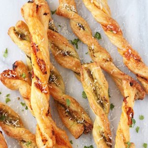 Parmesan stick for the Best super bowl snacks.