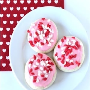 5 Ingredient Valentine's Day Cookies