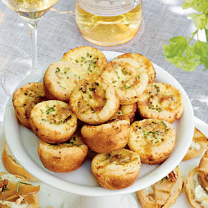 Best super bowl snacks plate of bacon parmesan tassies.