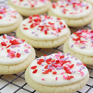 Copy Cat Lofthouse valentine cookie