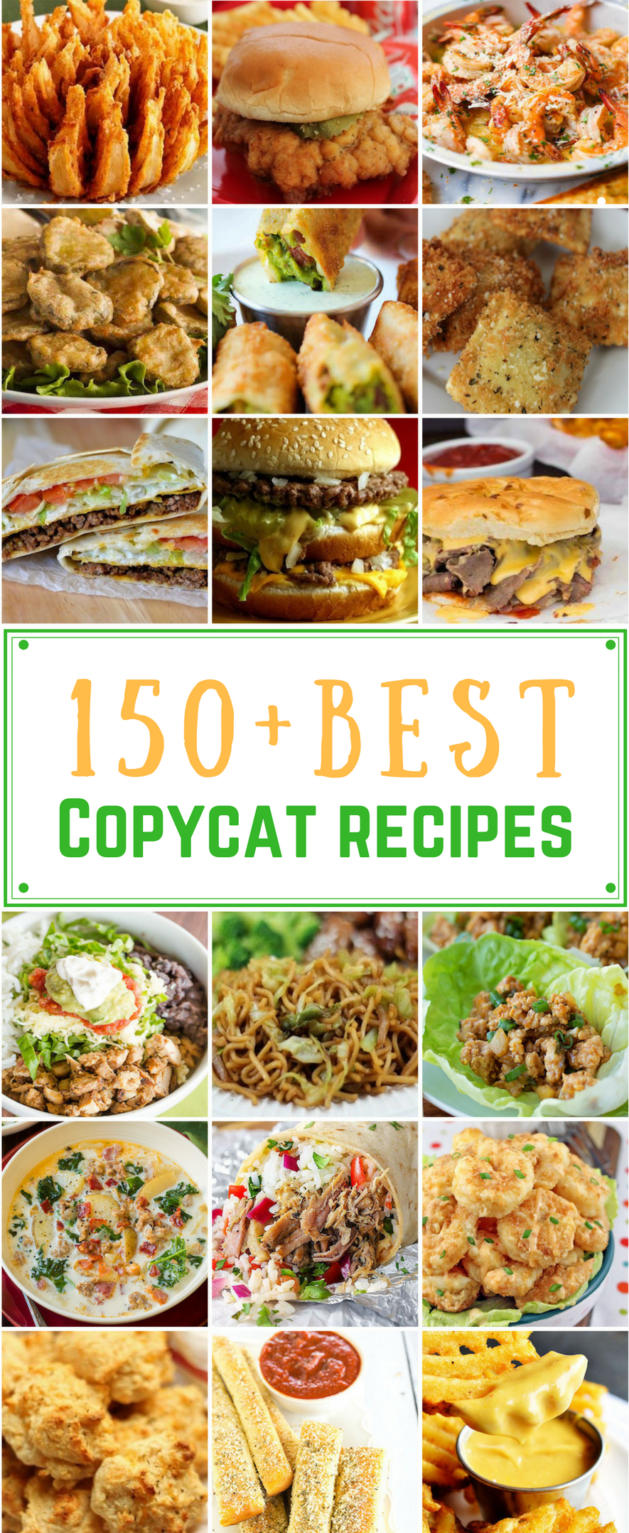 150 Best Copycat Recipes - Prudent Penny Pincher