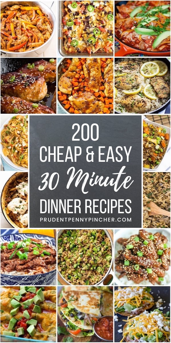 30 Easy Dinner Ideas When You're Not Sure What To Make