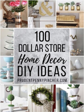 100 Dollar Store DIY Home Decor Ideas
