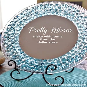 Simple DIY Dresser Mirror home decor