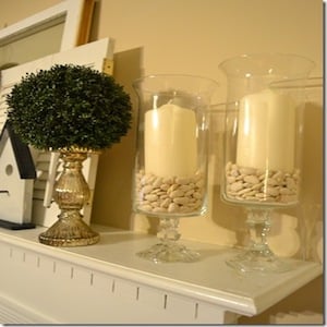 Hurricane Candles home decor