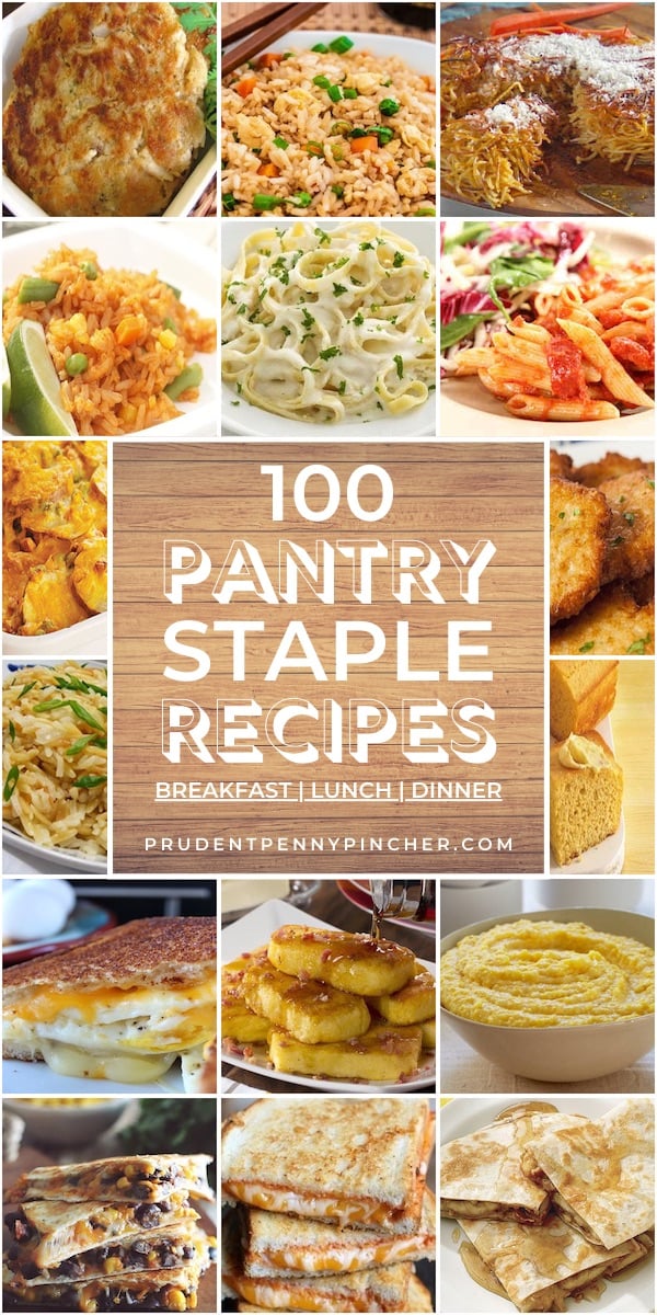 100 Cheap and Easy Pantry Staple Recipes
