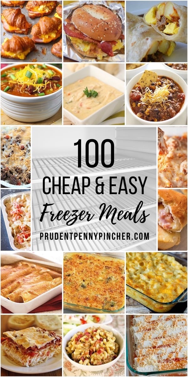 Make Ahead Freezer Meals for a month